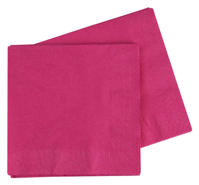 Five Star Napkins Cocktail 2Ply Magenta 40/ Pack