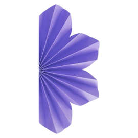 Five Star Paper Daisy 20cm Pastel Lilac 2/PK