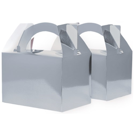 Five Star Paper Little Lunch Box Metallic Silver 10/PK