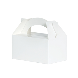 Five Star Paper Lunch Box White 5/ Pk