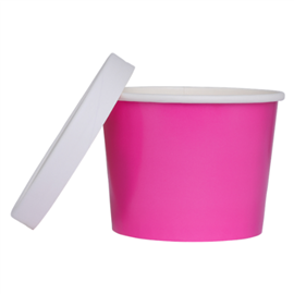 Five Star Paper Luxe Tub W/ Lid Flamingo 5/PK
