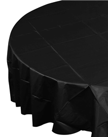 Five Star Table Cover Round Black