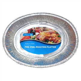 Foil Roasting Pan Oval 