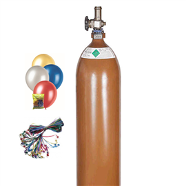 Helium Bottle Hire Pack With 140 Standard Size Balloons