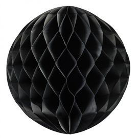Honeycomb Ball Black 25Cm