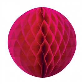 Honeycomb Ball Magenta 25Cm