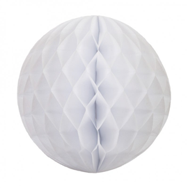 Honeycomb Ball White 25Cm