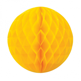 Honeycomb Ball Yellow 25Cm