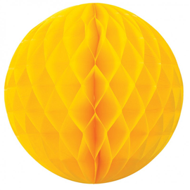 Honeycomb Ball Yellow 35Cm