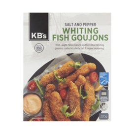 KBS Whiting Fish Goujons Salt & Pepper 320g