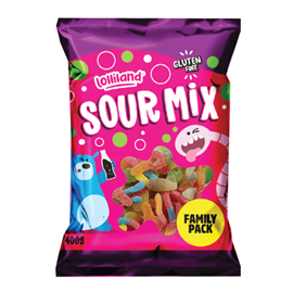 Lolliland Family Pack Sour Mix 400g