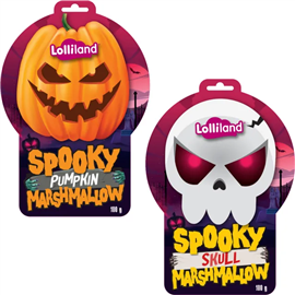 Lolliland Halloween Marshmallow Bag 100g