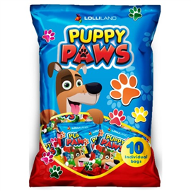 Lolliland Puppy Paws 250G 10/PK