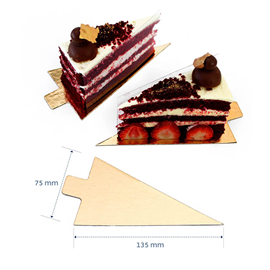 Loyal Dessert Board Triangle 135x75mm 50Pk