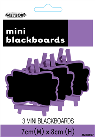 Mini Blackboards Pretty Purple 3/ Pack