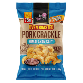 Mr Hamfreys Pork Crackle Himalayan Salt 75g