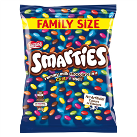 Nestle Smarties Family Size 340G