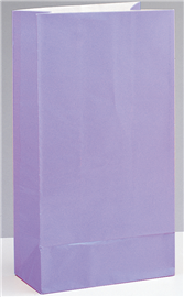 Paper Bags Lavender 12/ Pack