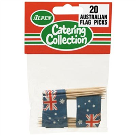 Picks Australian Flag 20/ Pack