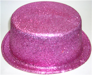 Pink Glitter Hat