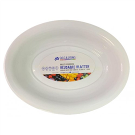 PLATTER OVAL MED DEEP DISH ALPEN 376544