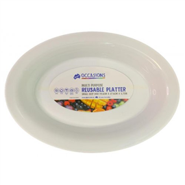 PLATTER OVAL SMALL DEEP DISH ALPEN 376541