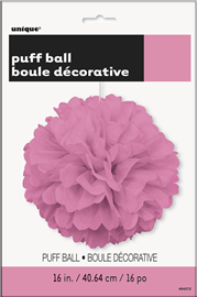 Puff Ball Hot Pink 40cm