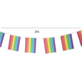 Rainbow Flag Bunting 3m