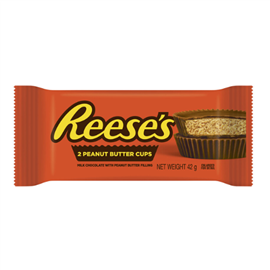 Reeses Peanut Butter Cups 2/PK 42g