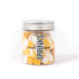 Sprinks Wafer White & Gold Mix 9g 