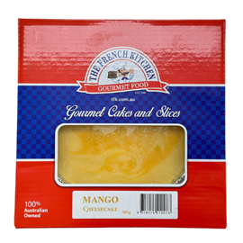 The French Kitchen Cheese Cake Round Mango 500g