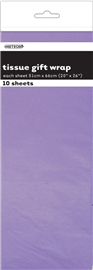 Tissue Paper Lavender 10/ Pack