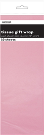 Tissue Paper Pastel Pink 10/ Pack