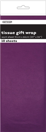 Tissue Paper Purple 10/ Pack