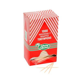 Toothpicks Individually Wrapped 1000/ Pack