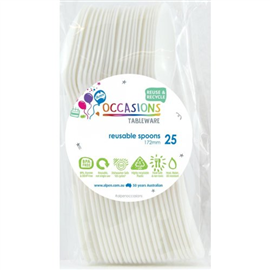 White Spoon 20/PK