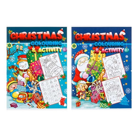 XMAS COLOURING BOOK ACTIVITY 32PG 68354