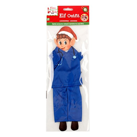 XMAS NAUGHTY ELF DOCTORS OUTFIT 68113