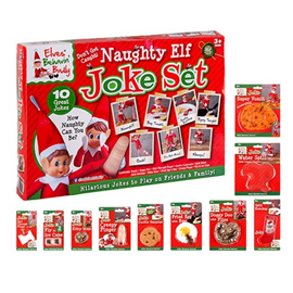 XMAS NAUGHTY ELF JOKES PRANKS 10/PK 60523