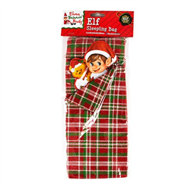 XMAS NAUGHTY ELF SLEEPING BAG W/PILLOW 58982