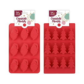 XMAS SILICONE CHOCOLATE MOULD 71086