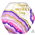 BALLOON FOIL 23 MOTHERS DAY WATERCOLOUR GEODE UNINFLATED