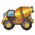 BALLOON FOIL STANDING AIRZ CEMENT MIXER 211211