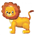 BALLOON FOIL STANDING AIRZ LION 211219