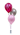 Balloon Arrangement 18Th Birthday Girl 3 Balloons 129