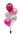Balloon Arrangement Happy Birthday Girl 5 Balloons 153