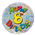 Balloon Foil 18 8th Birthday Prismatic Uninflated 