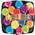 Balloon Foil 18 Congratulations Balloons Square Uninflated