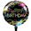 Balloon Foil 18 Happy Bday Glow Party Uninflated 318136