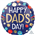 Balloon Foil 18 Happy Dads Day Uninflated